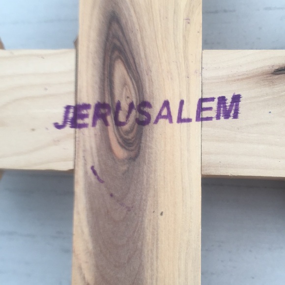 ONE-OF-A-KIND OLIVEWOOD CROSS FROM BETHLEHEM! 🙏* - Picture 7 of 17
